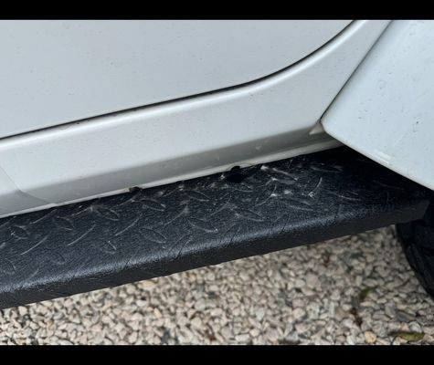 Running board gap