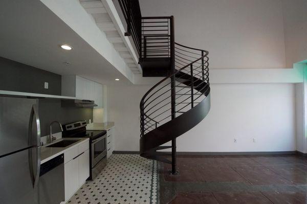 spiral stair case