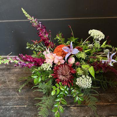 The Hubbard Collection : Arrangements filled with the most luscious shades of pinks and purples.