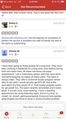 Review that yelp hides