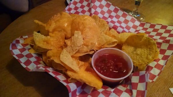 Bar nachos from their toaster oven.