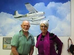 Dr. Arthur Tilgner and Dr. Petra Illig, two physicians at Aviation Medical Services of Alaska.