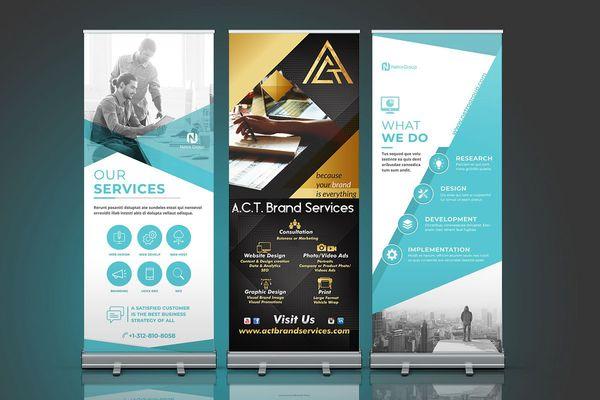 Roll Up Banners by A.C.T. Brand Services