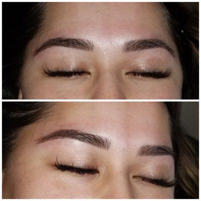 Microblading and lashes