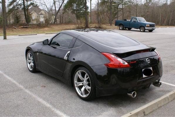 370Z 35% Black Pearl tint by Tint Masters LLC.