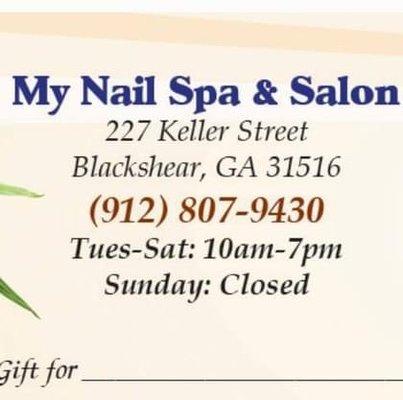 My nail spa & salon