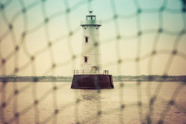 Great Beds Lighthouse. Raritan Bay, NJ