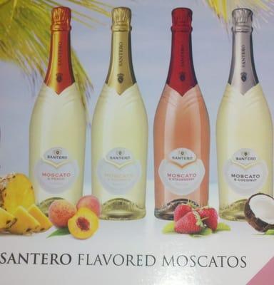 The most delicious flavored Moscatos available!