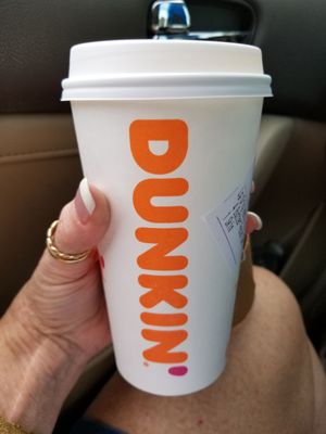 So happy Dunkin' wasn't closed, too!