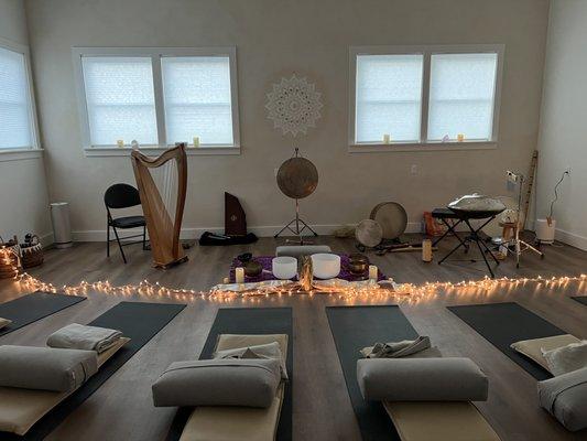 Sacred Sound Baths every month!