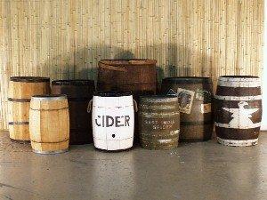 Rustic barrels for your next event!