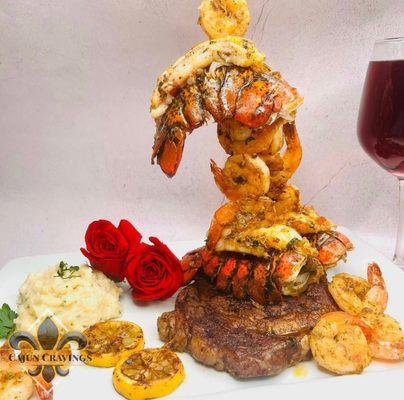 Shrimp & Lobster Tower