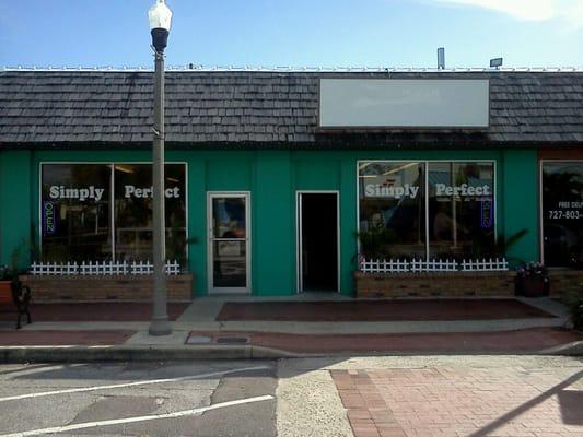 Storefront. Simply Perfect used to be on the other side of Corey Ave.