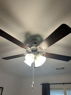 Ceiling fan install