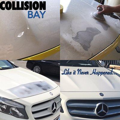 Has anyone else received beautifully KEYED  notes/Phone numbers/art work ? Don't worry! Your friends at Collision Bay can fix it.