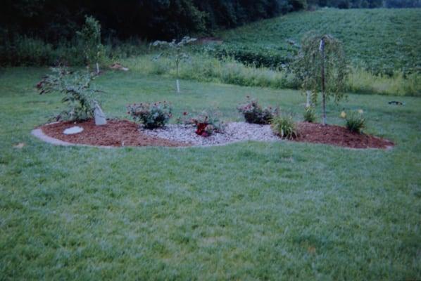 Landscape bed