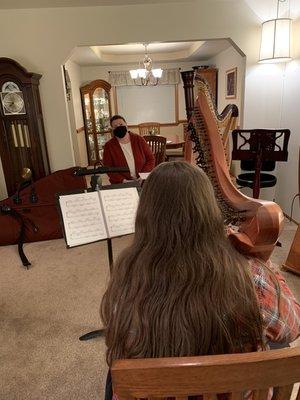 Cheryl Grohn Harp And Piano