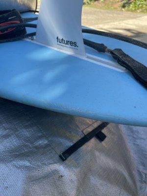 Sand Dollar Surfboard Repair