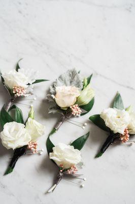 Ballroom Beauty Boutonnieres