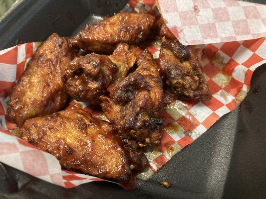 BBQ chicken wings