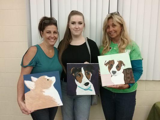 Paint Your Pet - Pop Art Style Portraits - Makes for a great FUNdraiser!