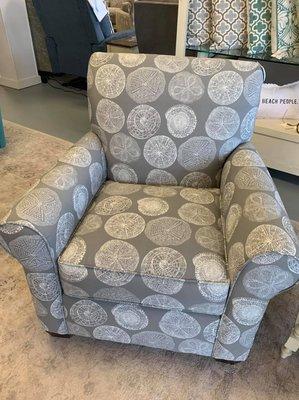 How about a sand dollar swivel chair for your Emerald Isle home?