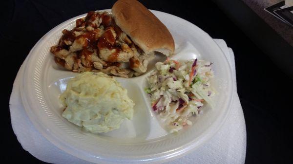 Chicken Combo with Potato Salad and Cole Slaw