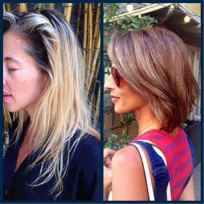 Color correction  & textured soft chop