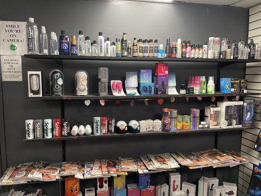 Lube selection + some premier products.