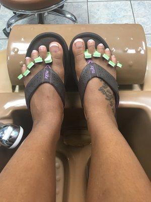 French top pedi