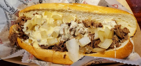 The Classic cheese steak