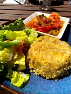 Mofongo with Shrimp