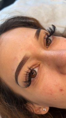 Ombré Powder Brows = Beautiful tatted brows that last 1-3 years, perfected to enhance your features