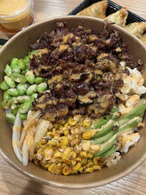 Build your own beef bulgogi bowl