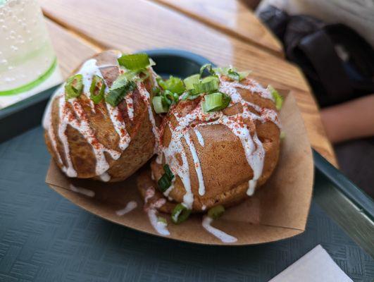 Cheddar Mochi Bread