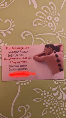 Top Massage Inn