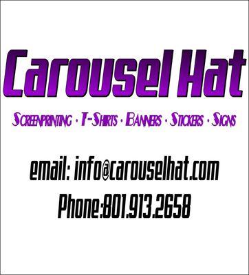 email:  info@carouselhat.com Phone:801.913.2658