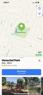 Bertha Henschel Park