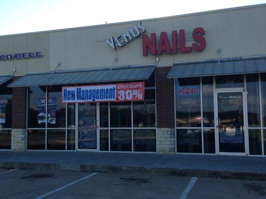 New Management of Venus Nails in Aubrey: 30% OFF for Pedicure, Manicure, Gel Color, Organic Dipping, Solar Nails, Acrylic Nails, Waxing,....