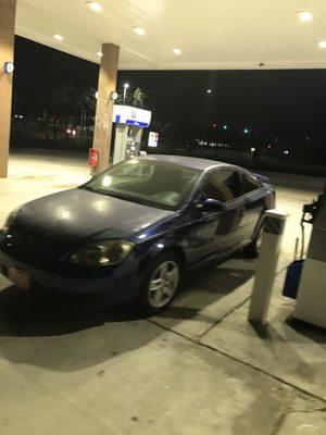 only employee in the store she drives over to me in this car to accuse me of staking out store after I (50 yr old male) just got gas.