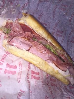 Jimmy John's Italian Night club sub. #9