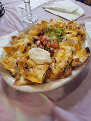 Chicken nachos!