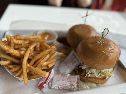 2. Spicy Chicken Slider Combo