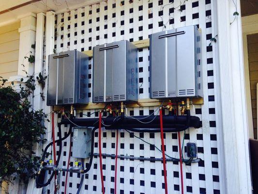 Tankless Hotwater Heater Installation contractor