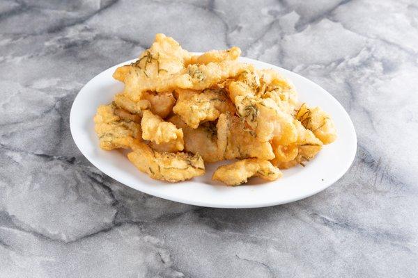 Crispy Fish with Seaweed