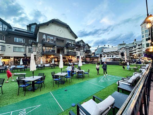 Beaver Creek Village in the summer