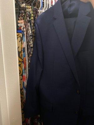 Suit alterations.