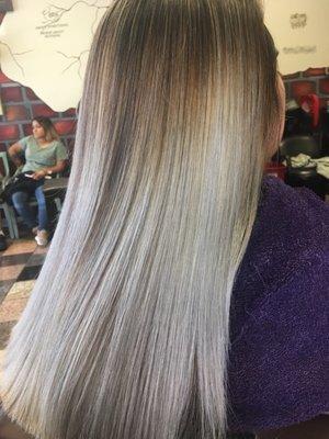 Ombré balayage