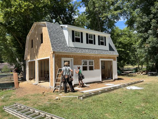 24'x24' Two Story Two Car Garage