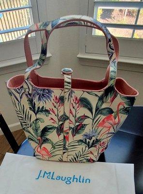 My new summer purse! 60% off summer sale starts today! Call Jessica or Susan!